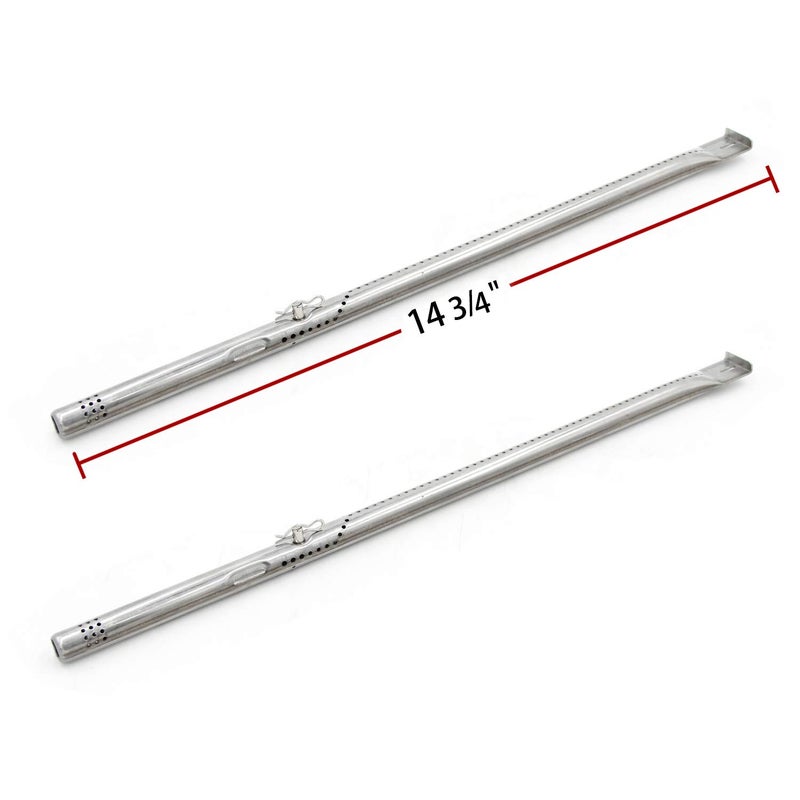 Hongso Replacement Parts for Charbroil 4 Burner Grill 463446015, 466446015, 463446016, 463446017, 463447018 Models, Propane Burners,Heat Plates and Adjustable Crossover Tubes - Image 3